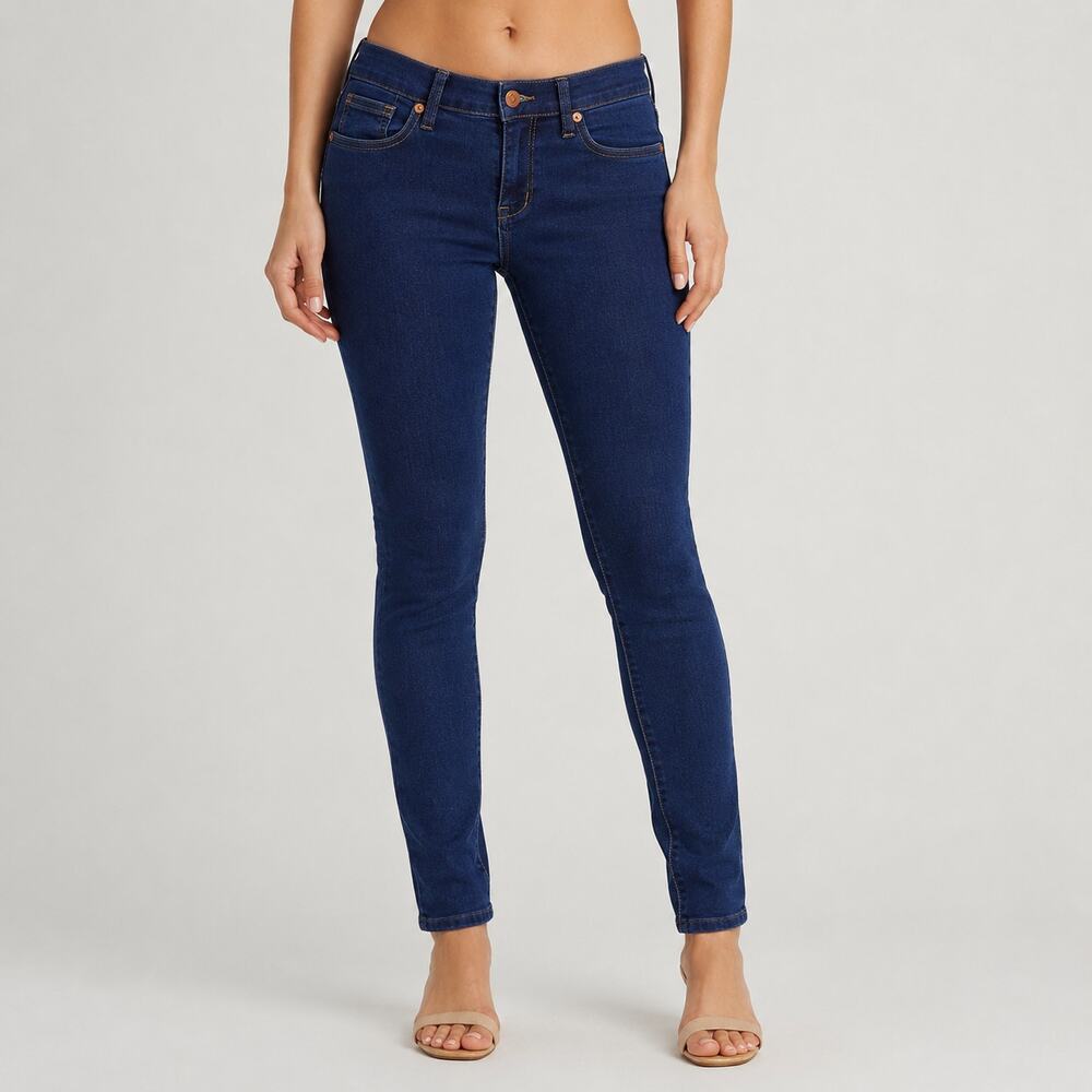 Madewell 8" Low Rise Skinny Jeans Size 29 Quincy Wash Dark Indigo Denim E2570
